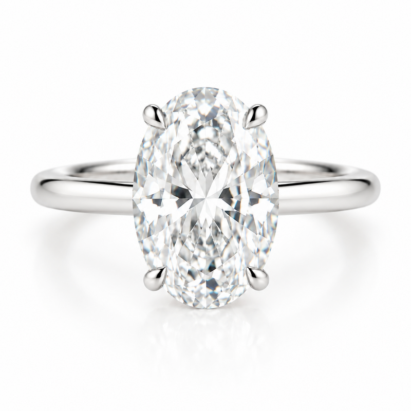 Oval Engagement Ring