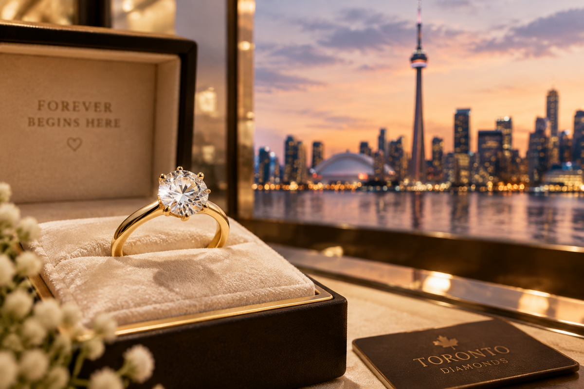 How to choose an engagement ring in Toronto