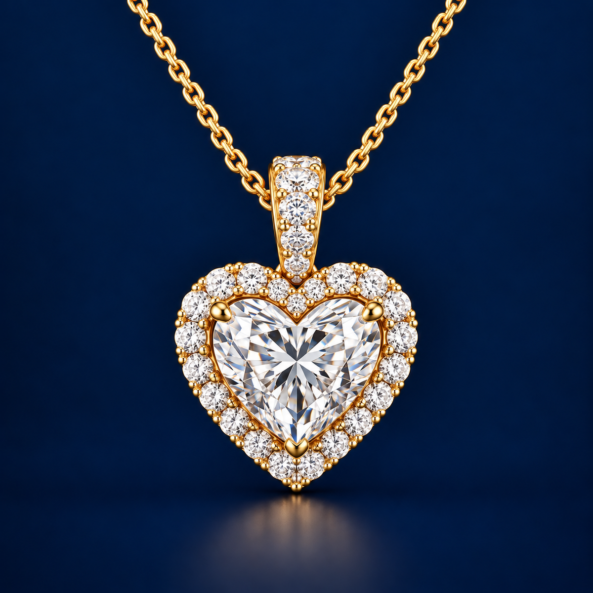Heart Diamond Pendant