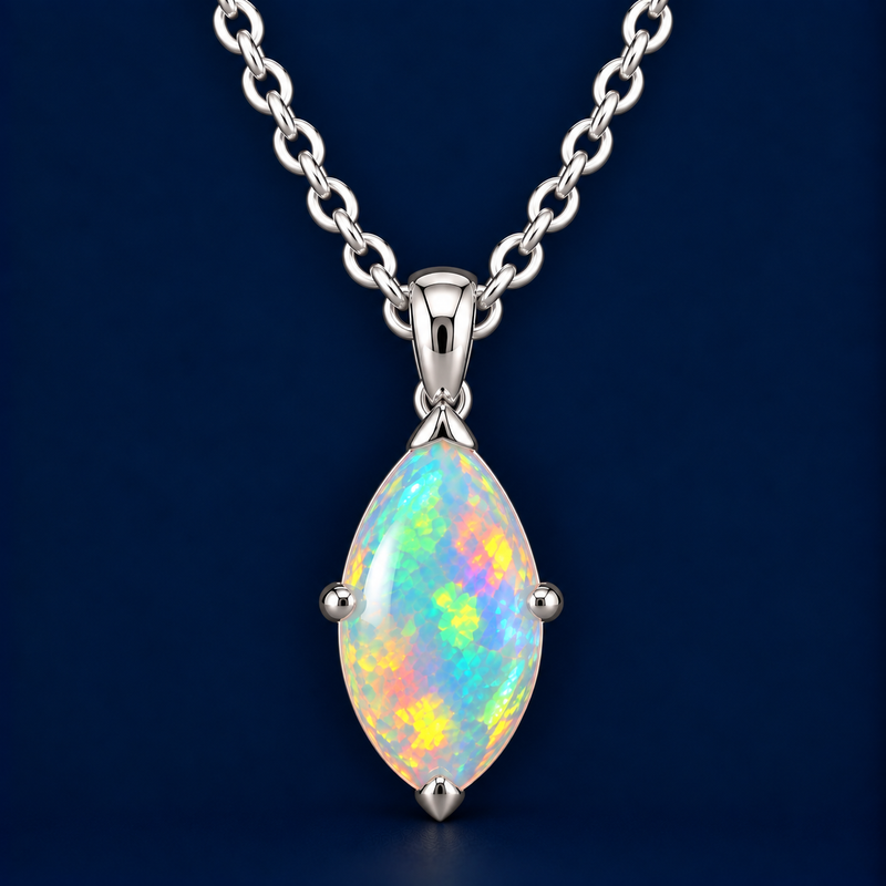 Pear Opal Pendant