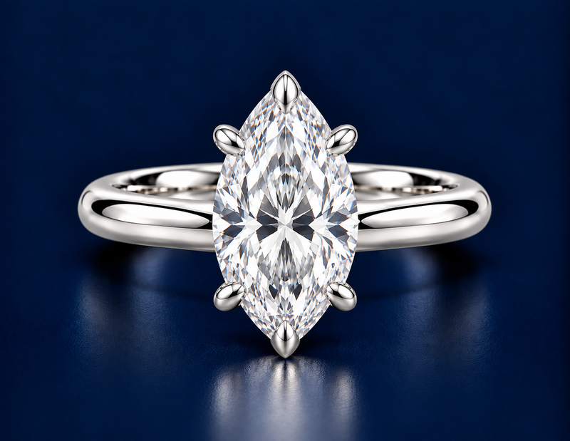 Marquise Engagement Ring