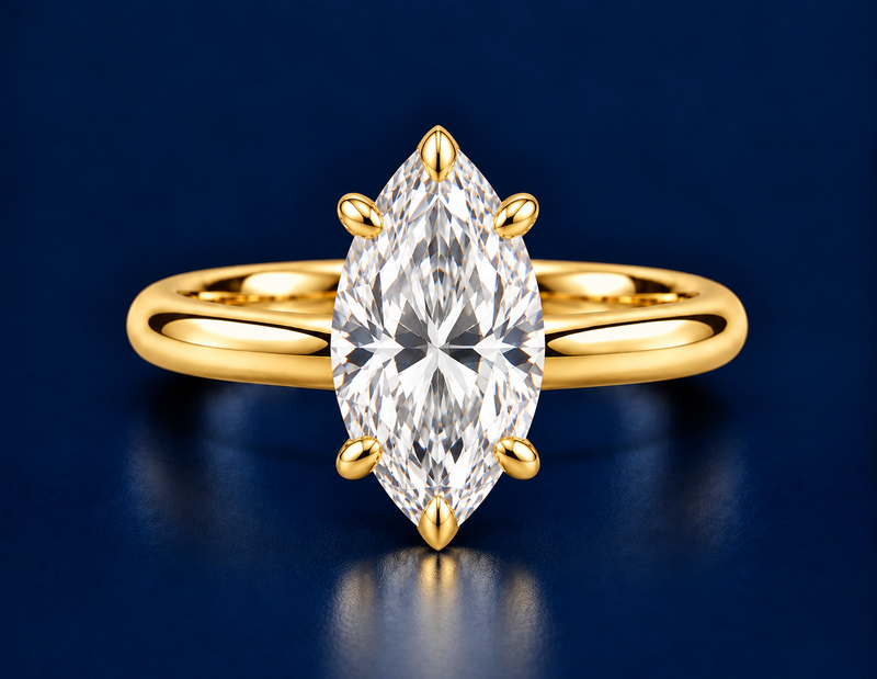 Marquise Engagement Ring