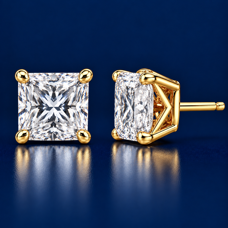 Princess Diamond Stud