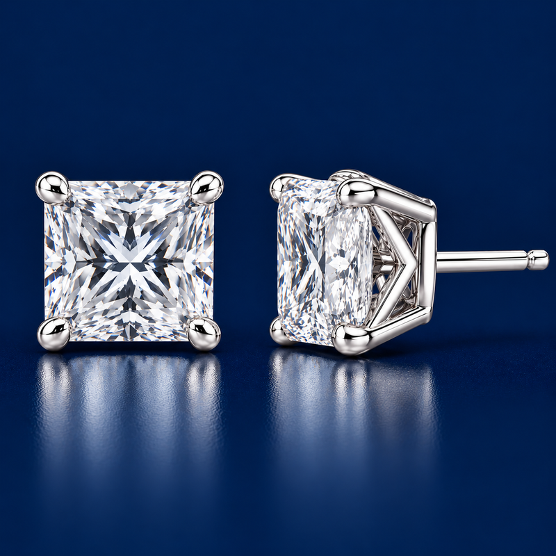 Princess Diamond Stud