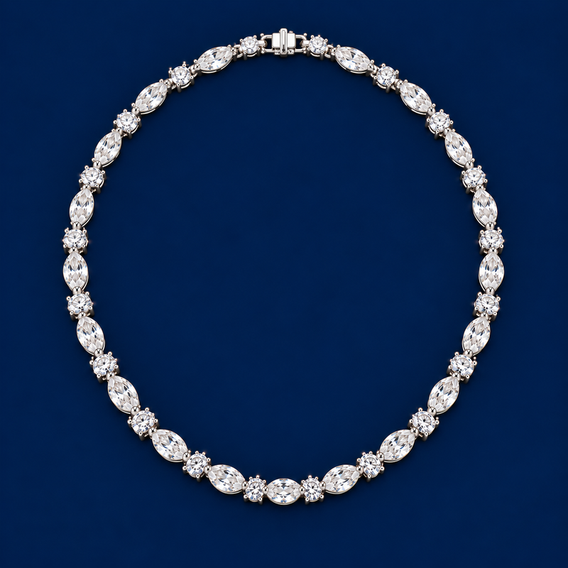 Marquise Diamond Necklace
