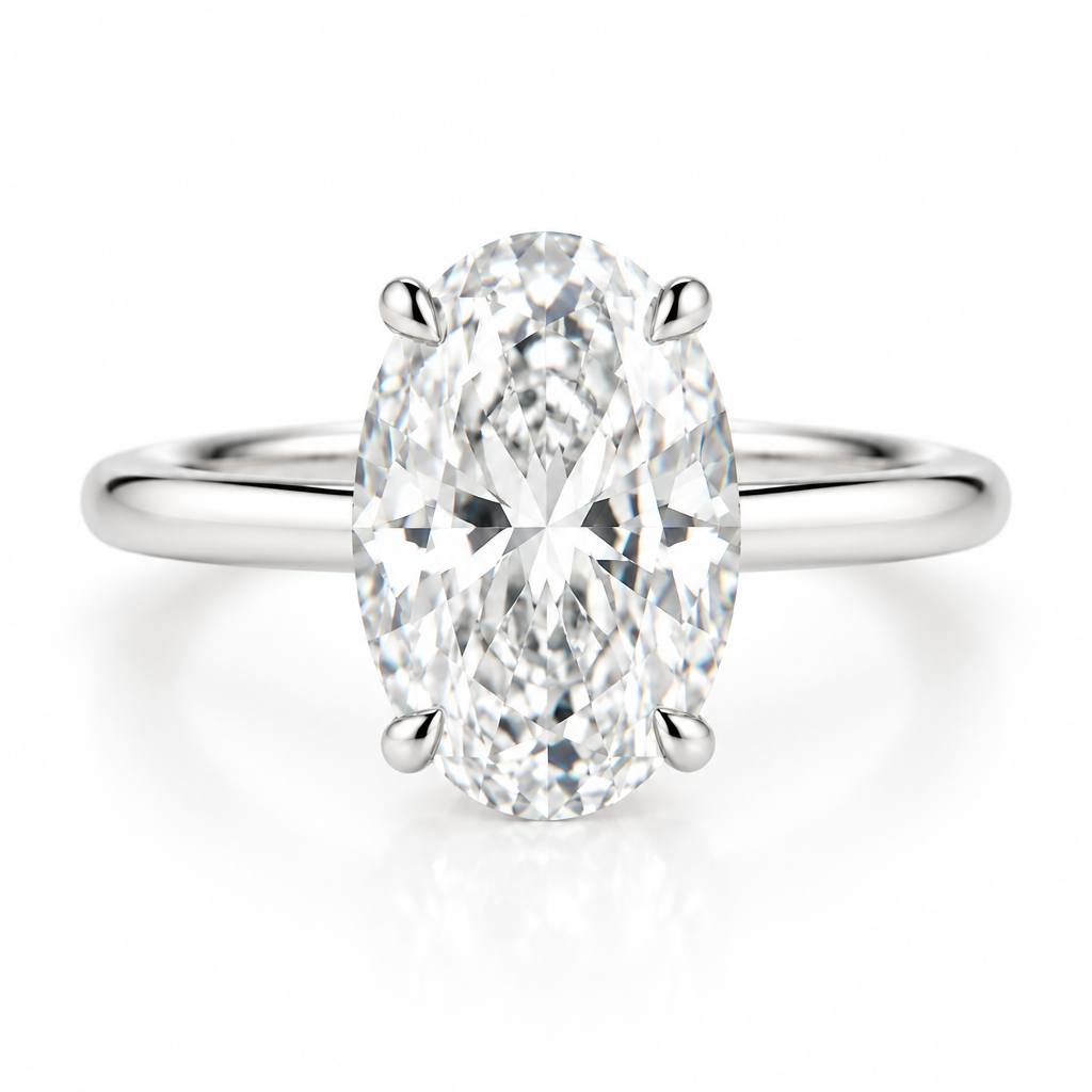 Oval Engagement Ring